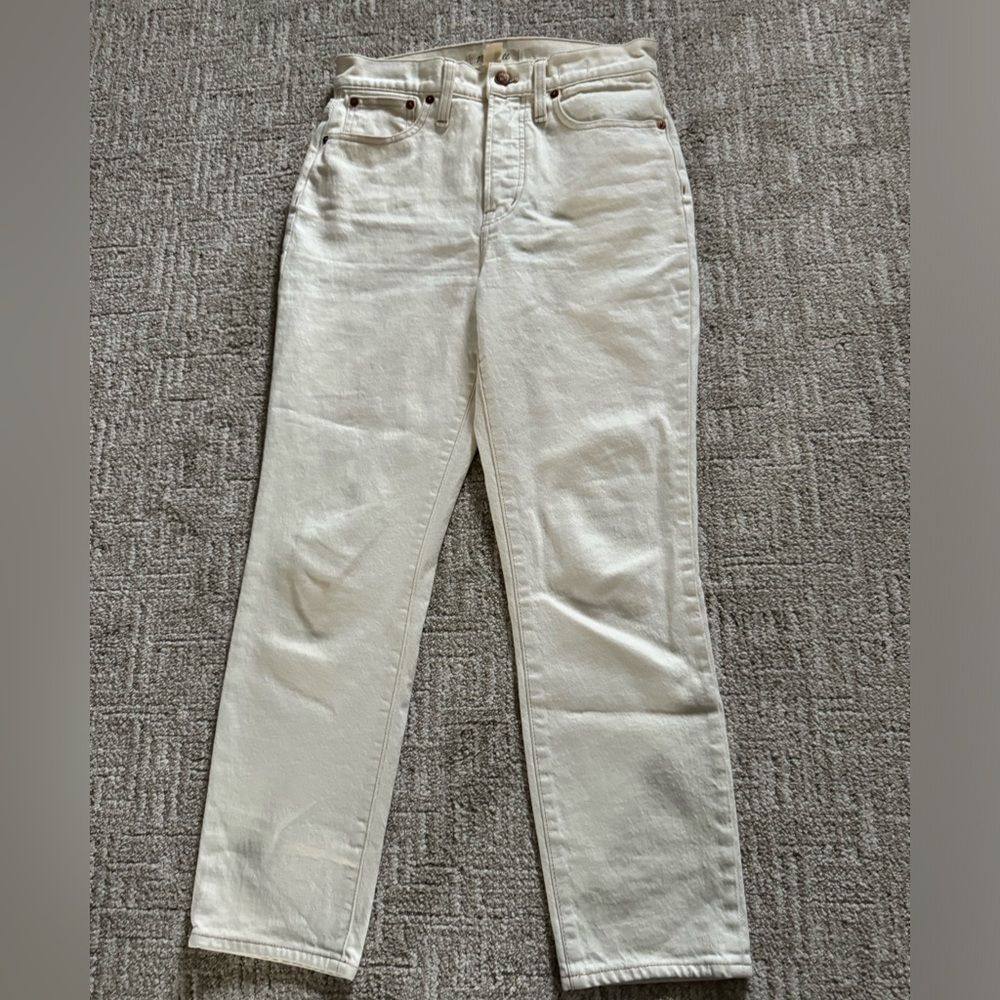Madewell Women's Ankle & Cropped Jeans in Cream